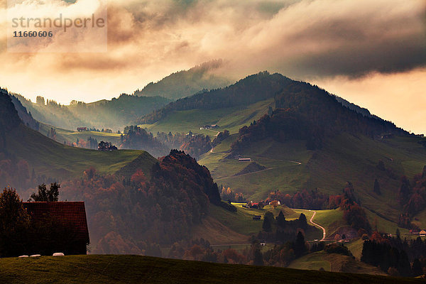 Landschaftsbild  Appenzell  Appenzellerland  Schweiz
