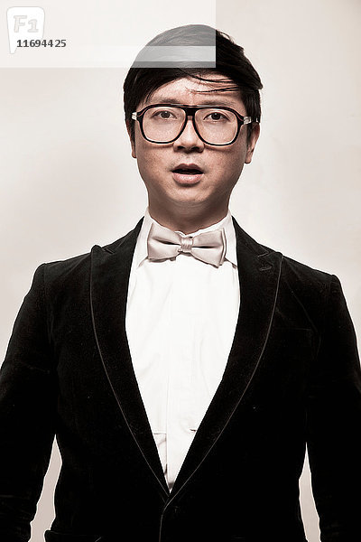 Porträt eines Brillenträgers