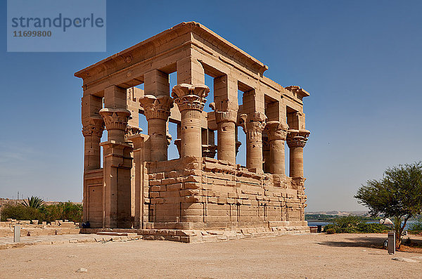 Trajan-Kiosk  Tempel von Phliae  Agilkia  Ägypten  Afrika