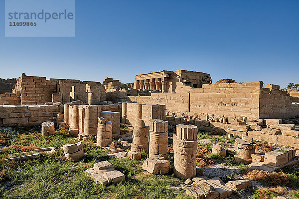 Tempel  Dendera  Ägypten  Afrika