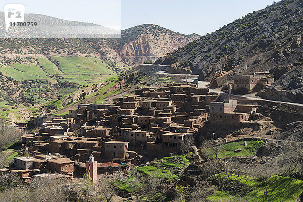 Marokko  Dorf bei Marrakesch