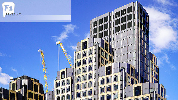 UK  England  London  Blick auf die Baustelle eines Büroturms