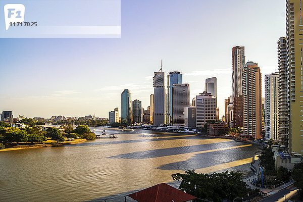 Australien  Queensland  Brisbane  Skyline