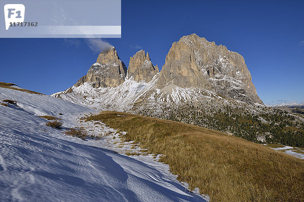 Italien  Südtirol  Dolomiten  Langkofel  Langkofel