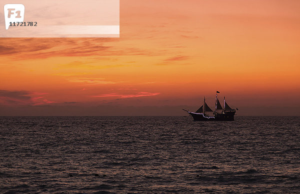 Das Piratenschiff Marigalante Galleon; Puerto Vallarta  Mexiko'.