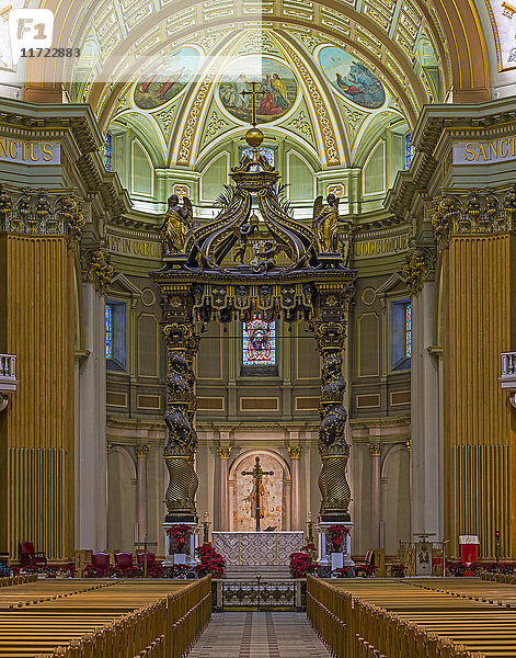 Basilika Maria Königin der Welt; Montreal  Quebec  Kanada .