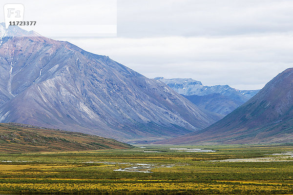 Brooks Range  Gates Of The Arctic National Park  Nordwest-Alaska; Alaska  Vereinigte Staaten von Amerika'.