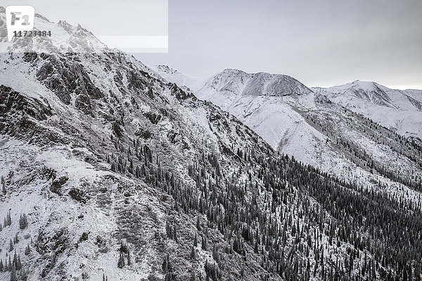 Die Ogilvie Mountains im Winter; Yukon  Kanada'.