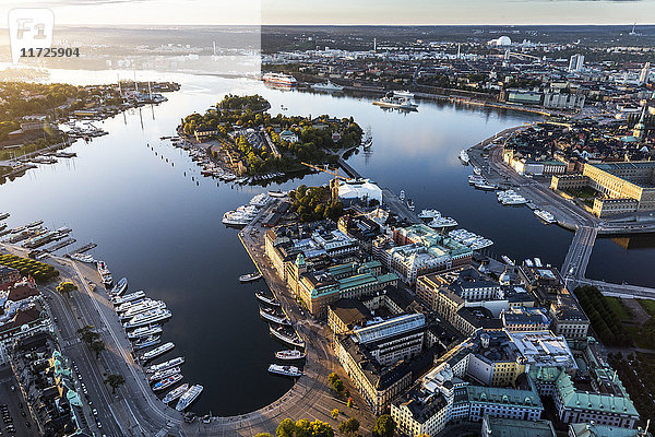 Luftaufnahme von Nybroviken  Schweden