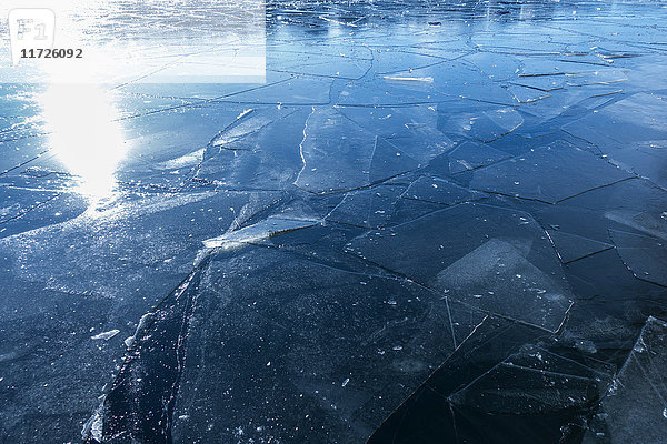 Eisscholle auf dem Meer