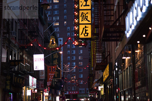 Chinatown  New York  USA