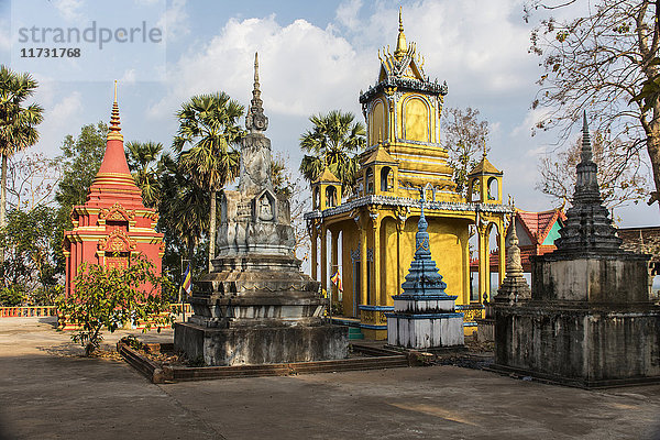 Wat Hanchey  Kampong Cham  Kambodscha  Asien