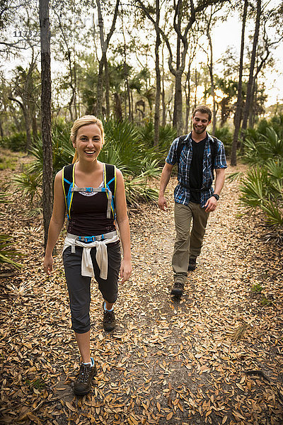 Wanderer  Skidaway Island State Park   Savannah  Georgia  USA