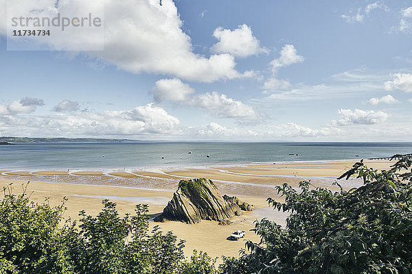 Tenby  Pembrokeshire  Wales