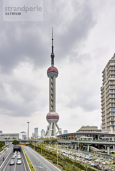 Orientalischer Perlenturm  Shanghai  China