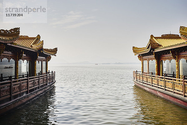 Seerestaurants am Westlake  Hangzhou  China