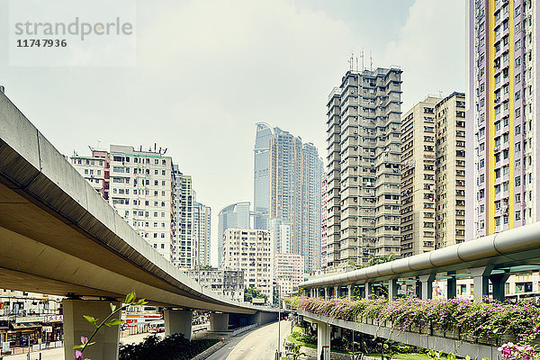 Stadtbild  Tsuen Wan  Hongkong