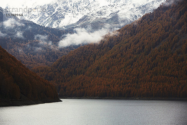 Berge und See  Schnalstal  Südtirol  Italien
