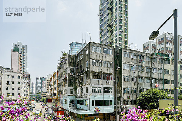 Stadtbild  Tsuen Wan  Hongkong