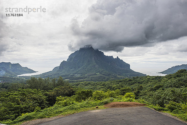 Belvedere Overlook  Moorea  Gesellschaftsinseln  Französisch-Polynesien  Pazifik