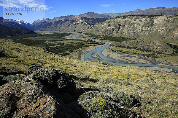 Landschaft bei El Chalten  Argentinisches Patagonien  Argentinien  Südamerika