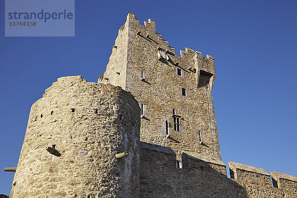 Ross Castle  am Ufer des Lough Leane  Killarney National Park  Killarney  Grafschaft Kerry  Munster  Republik Irland  Europa