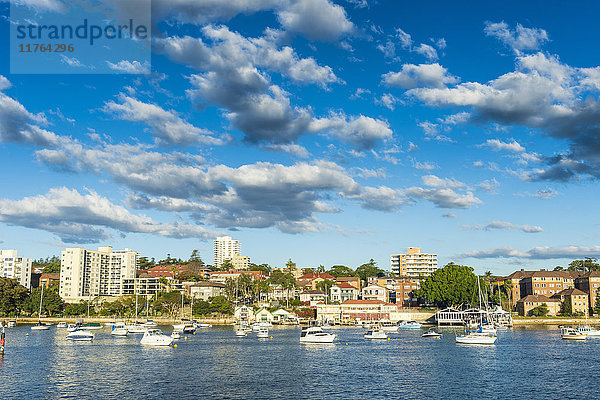 Hafen Manly  Sydney  Neusüdwales  Australien  Pazifik