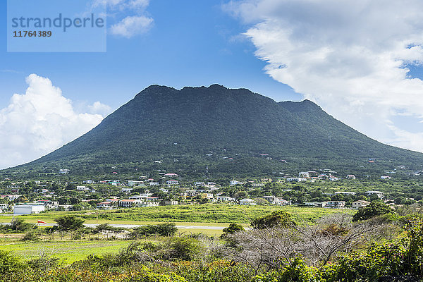 The Quill hill  St. Eustatius  Statia  Niederländische Antillen  Westindische Inseln  Karibik  Mittelamerika