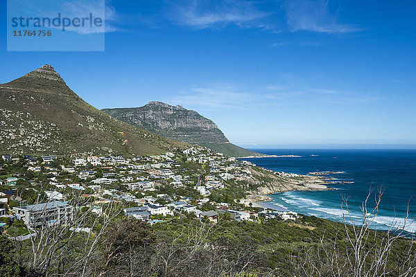 Blick über Llandudno  Kap der Guten Hoffnung  Südafrika  Afrika