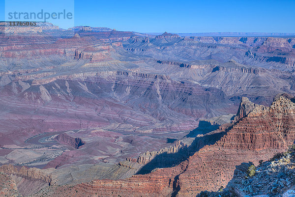 Vom Lipan Point  South Rim  Grand Canyon National Park  UNESCO-Weltkulturerbe  Arizona  Vereinigte Staaten von Amerika  Nordamerika