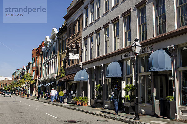 Old King Street  Charleston  South Carolina  Vereinigte Staaten von Amerika  Nordamerika