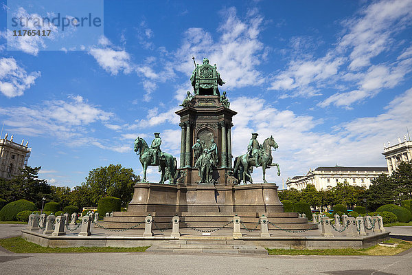 Maria-Theresien-Denkmal  Maria-Theresien-Platz  Wien  Österreich  Europa