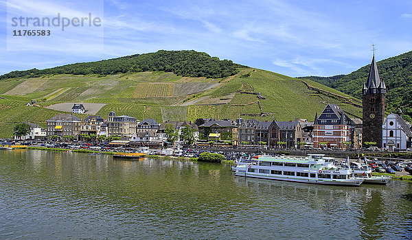 Bernkastel-Kues  Moseltal  Rheinland Pfalz  Deutschland  Europa