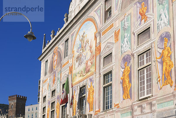 Palazzo San Giorgio  Genua  Ligurien  Italien  Europa