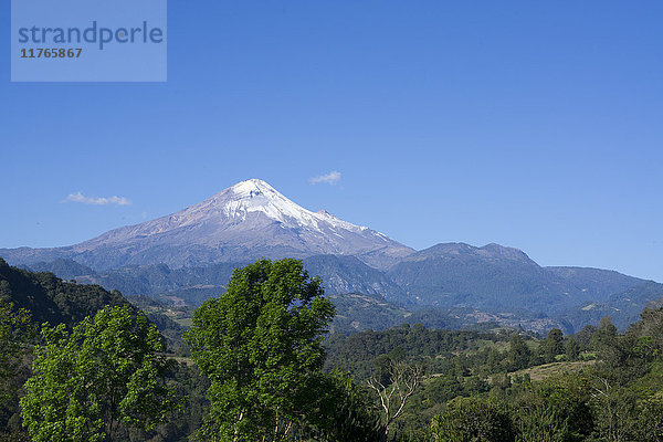 Pico Orizaba  höchster Punkt in Mexiko  5747 Meter  Mexiko  Nordamerika