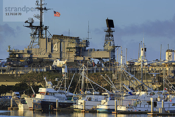USS Midway  Thunfischhafen  San Diego  Kalifornien  Vereinigte Staaten von Amerika  Nord-Amerika