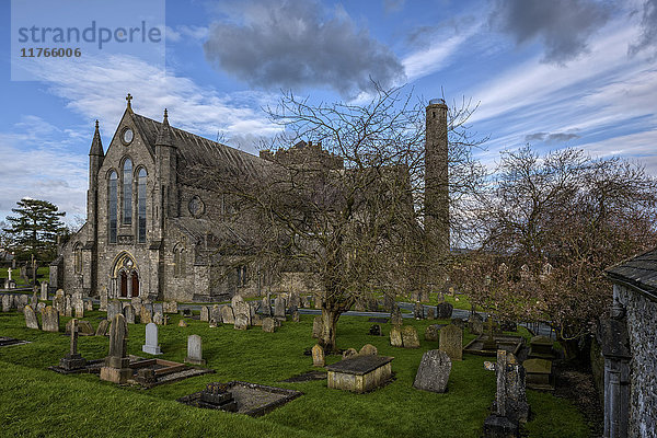 St. Canice's Cathedral  Kilkenny  Grafschaft Kilkenny  Leinster  Republik Irland  Europa