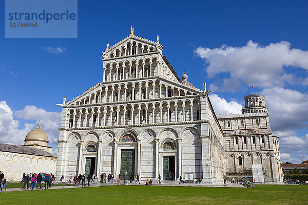 Duomo di Santa Maria Assunta  Piazza dei Miracoli  UNESCO-Weltkulturerbe  Pisa  Toskana  Italien  Europa