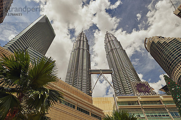 Petronas Towers  Kuala Lumpur  Malaysia  Südostasien  Asien