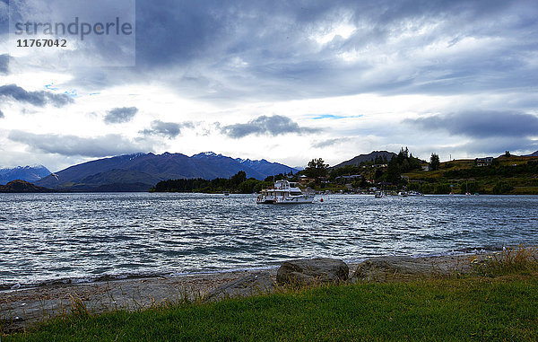 Wanaka-See  Otago  Südinsel  Neuseeland  Pazifik