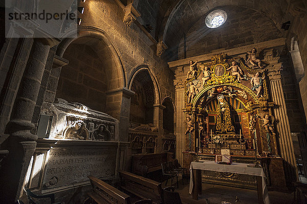 Die Kathedrale von Santiago de Compostela  UNESCO-Weltkulturerbe  Santiago de Compostela  A Coruna  Galicien  Spanien  Europa