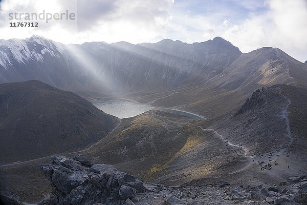 Parque Nevada de Toluca und der Vulkan de Toluca  Mexiko  Nordamerika