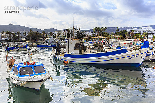 Fischerboote  Hafen  Kos Stadt  Kos  Dodekanes  Griechische Inseln  Griechenland  Europa