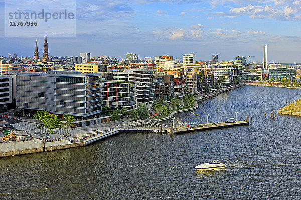 Hafen City  Hamburg  Deutschland  Europa