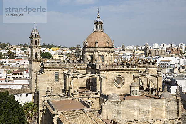 Kathedrale von Jerez de la Frontera  Jerez de la Frontera  Provinz Cádiz  Andalusien  Spanien  Europa