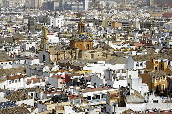 Spanien  Andalusien  Sevilla  Torre Giralda  Stadtbild