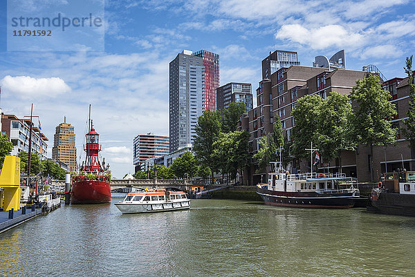 Niederlande  Rotterdam  alter Hafen und Hafenmuseum