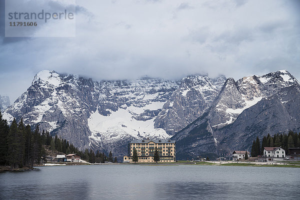Italien  Südtirol  Dolomiten  Hotel am Lago di Misurina