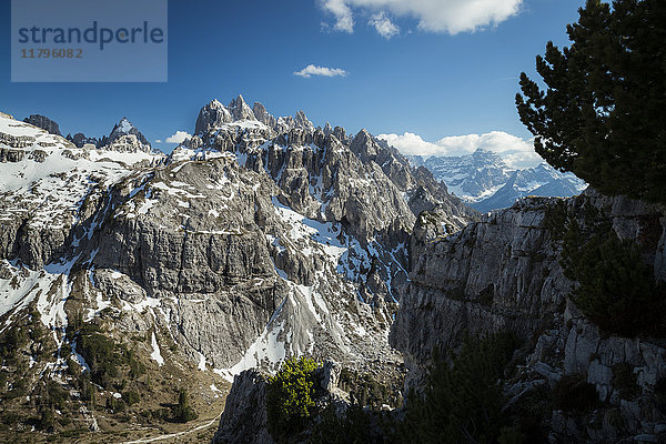 Italien  Südtirol  Dolomiten  Cardini Gruppe