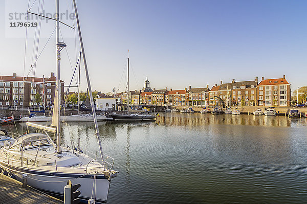 Niederlande  Zeeland  Middelburg  Stadthafen